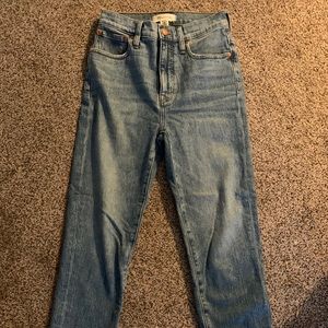 Madewell Classic Straight Jeans